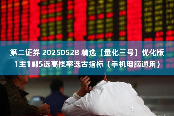 第二证券 20250528 精选【量化三号】优化版1主1副5选高概率选古指标（手机电脑通用）